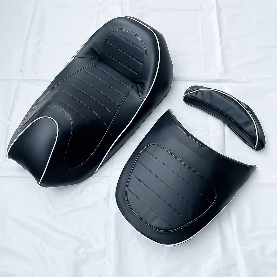 Amazon | マジェスティ 250/C SG03J 純正風 シート 艶消し黒／白